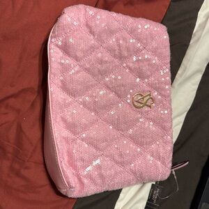 NWT Victoria Secret Sequin Cosmetic Bag